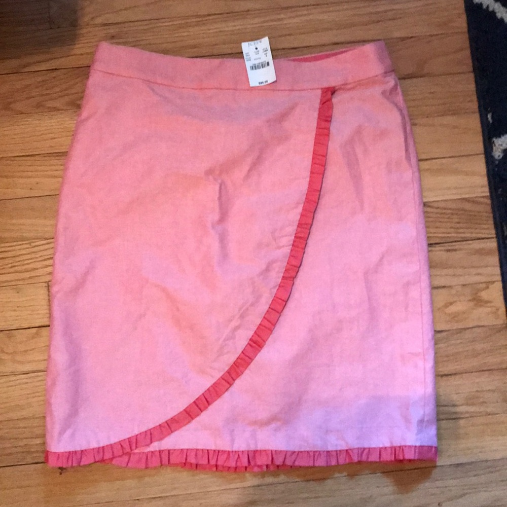 Pink J Crew skirt! Brand new
